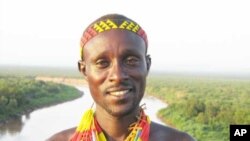 A tribesman near the Omo River in Ethiopia. Rights and environmental groups say traditional life in the area would change for the worse if the controversial Gibe III dame is built.