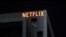 Una vista general fuera de la oficina de Netflix después de que el Writers Guild of America (WGA, por sus siglas en inglés) dijera que llegó a un acuerdo laboral preliminar con importantes estudios en Los Ángeles, California, EEUU, el 24 de septiembre de 2023.