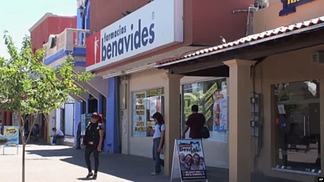 Meksikaning Nogales shahri Arizona shtati bilan chegaradosh 