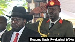 South Sudanese President Salva Kiir . 