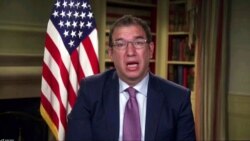 FILE - Andy Slavitt, senior adviser to the White House COVID-19 Response Team, speaks during a White House briefing in Washington, in this Jan. 27, 2021, image from video.