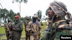 Congo's M23 rebels withdraw from seized positions in goodwill gesture, in Kibumba. Image taken Dec. 23, 2022