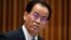China's Ambassador to Australia Cheng Jingye looks on after speaking at an Australia China Business Council (ACBC) Canberra Networking Day event at Parliament House in Canberra, Australia, June 19, 2018. 