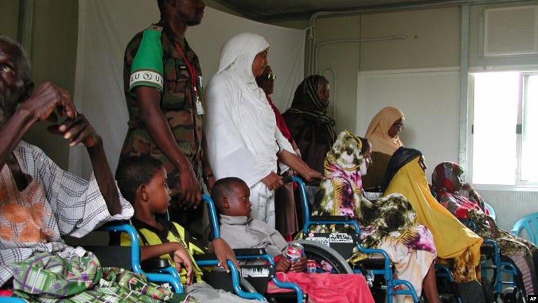 Qalabka ay AMISOM qaybiisay.