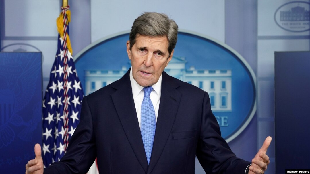 美國氣候特使約翰·克里(John F. Kerry)。