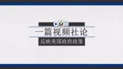 反映美国政府政策立场的视频社论: 美国重申对台湾的支持