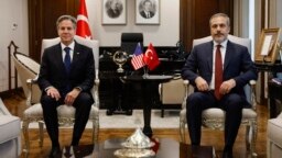 ABD Dışişleri Bakanı Blinken bugün Ankara'da Dışişleri Bakanı Fidan'la biraraya geldi.