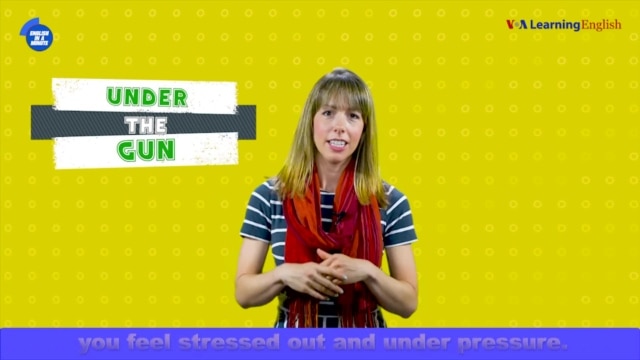 English in a Minute: Under the Gun - July 06, 2021 English in a Minute: Under the Gun - July 06, 2021