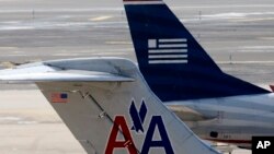 American Airlines y US Airways querían fusionarse y crear la mayor compañía de aerolíneas del mundo. 