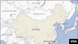 ແຜນ​ທີ່​ປະ​ເທດ​ຈີນ.