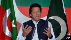 عمران خان، رهبر تحریک انصاف پاکستان