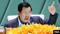 Thủ tướng Campuchia Hun Sen.