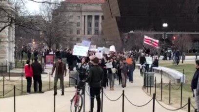 Protesters Continue Their March in Washington