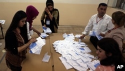 Hasil perhitungan resmi referendum Kurdi Irak menunjukkan 92 persen warga memilih kemerdekaan dari Irak. 