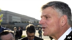 Reverand Franklin Graham in Washington for National Day of Prayer, 6 May 2010