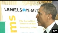 Presidenti Obama nderon shkencëtarë të rinj amerikanë