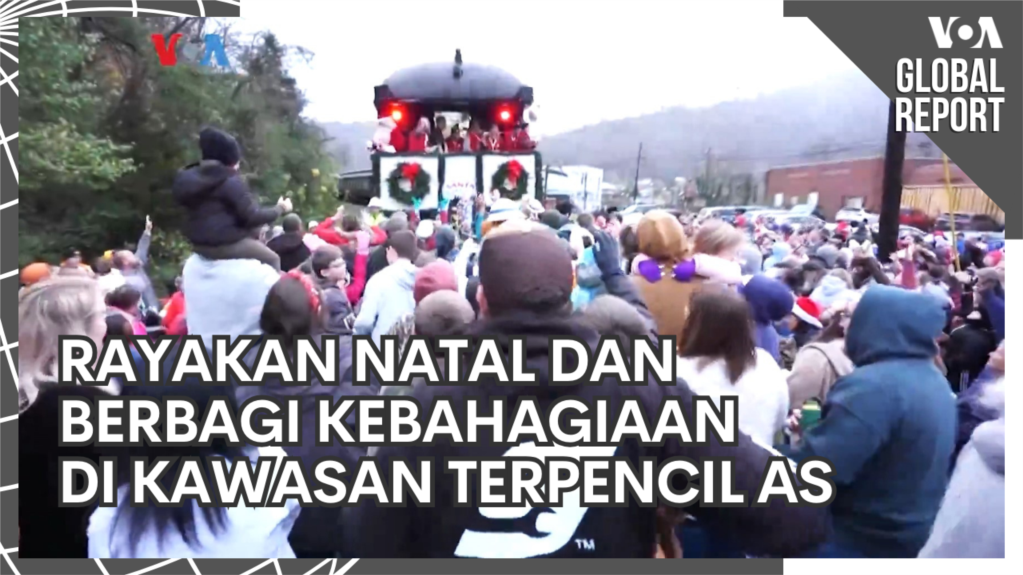 VOA Global Report: Rayakan Natal dan Berbagi Kebahagiaan di Kawasan Terpencil Amerika