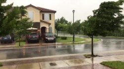 Irma azota el área de Hialeah Gardens, Miami.