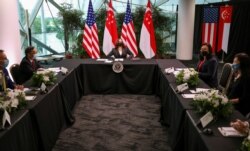 U.S. Vice President visits Singapore, Aug. 24, 2021.