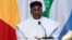 President Mahamadou Issoufou of launches, Sept. 17, 2019, a pipeline project to carry crude oil from southeast Niger to the port of Seme in Benin.