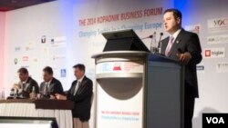 Premijer Srbije u ostavci, Ivica Dačić na Biznis forumu na Kopaoniku, 4. mart 2014.