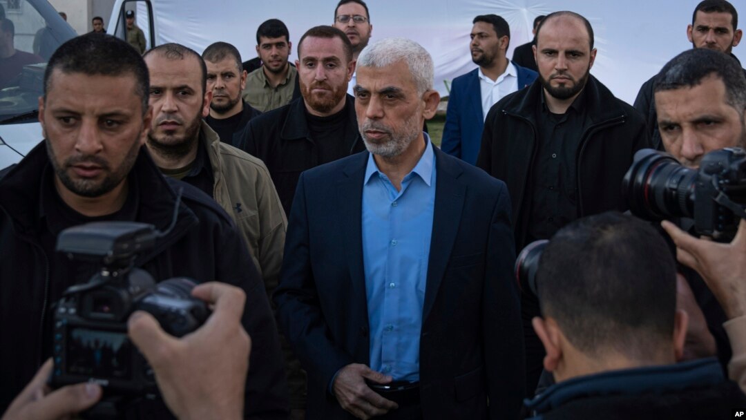 ARHIVA: Jahja Sinvar u Gazi (Foto: AP/Fatima Shbair)