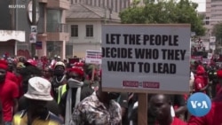 Ghana opposition leaders hold nationwide protests, call for electoral corrections