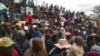 FILE: Some Bulawayo residents staged protests against pre-paid water meters today. (Photo: Taurai Shava)
