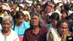 Border clashes have left thousands of villagers homeless from Thai-Cambodia border area.