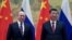 Tổng thống Nga Vladimir Putin gặp Chủ tịch Trung Quốc Tập Cận Bình tại Bắc Kinh ngày 4/2/2022.