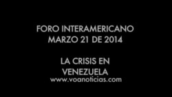 La crisis en Venezuela