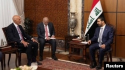 Tom Barrack û Serokwezîrê Îraqê Elî Zeydî