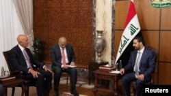 Balyoz Tom Barrack û Serokwezîrê Îraqê Elî Zeydî