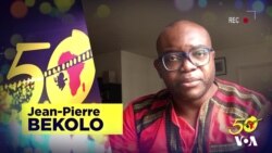 Gros plan sur Jean Pierre Bekolo, réalisateur camerounais présent au Fespaco