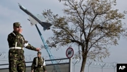 Căn cứ phòng thủ tên lửa của Mỹ đặt ở Deveselu, Romania (ảnh tư liệu, AP Photo/Vadim Ghirda).