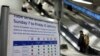 A notice about the impacts of a strike is placed at King's Cross station, as London Underground workers strike over pay and terms, in London, Britain, Jan. 7, 2024