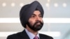 World Bank President Ajay Banga looks on during an interview with Reuters in Washington, October 15, 2024.