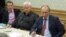 Евгений Миронов, Олег Табаков и Владимир Путин
