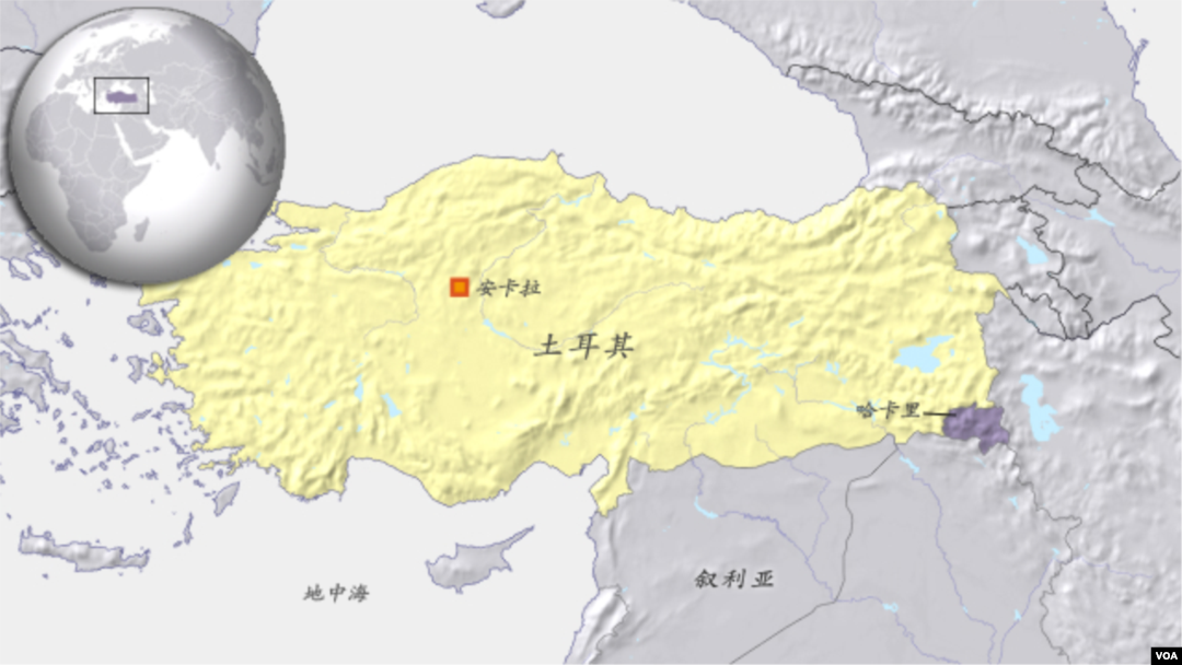 土耳其地图