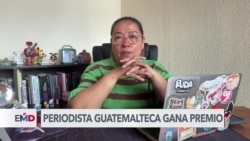 Periodista guatemalteca gana premio 