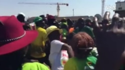 Welcoming Mugabe's Body in Harare
