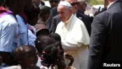 Paparoma Francis Bangui babban birnin Afirka ta Tsakiya