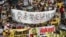 Protesters march during an anti-nuclear demonstration in Taipei, Taiwan on March 9, 2013. 