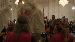 Protesters Disrupt Sessions Confirmation Hearing