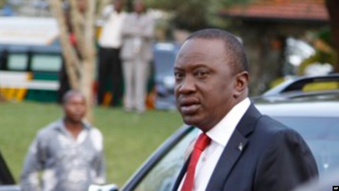 Calon presiden Kenya Uhuru Kenyatta di Nairobi, Kenya (Foto: dok). Pengadilan tinggi Kenya telah membuka jalan bagi Kenyata untuk ikut dalam pemilihan presiden bulan depan.