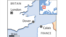 Map: The English Channel between France and the United Kingdom.