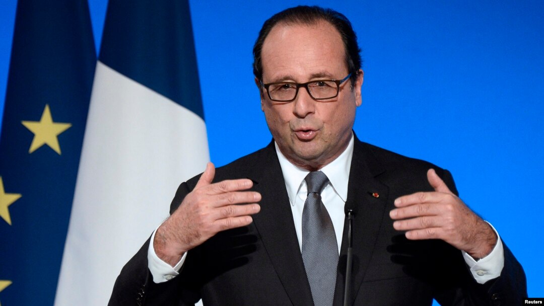 Presiden Perancis Francois Hollande menyerukan perumusan strategi global untuk mengatasi kelompok militan ISIS. (foto: dok).