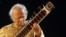 Indian sitar player Ravi Shankar performs in the eastern Indian city of Kolkata, February 7, 2009. 