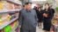 FILE - North Korean Leader Kim Jong Un visits Taesong Department Store just before its opening, in this photo released April 8, 2019, by North Korea's Korean Central News Agency.