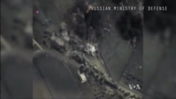 Russian Warplanes Hit Targets in Syria
